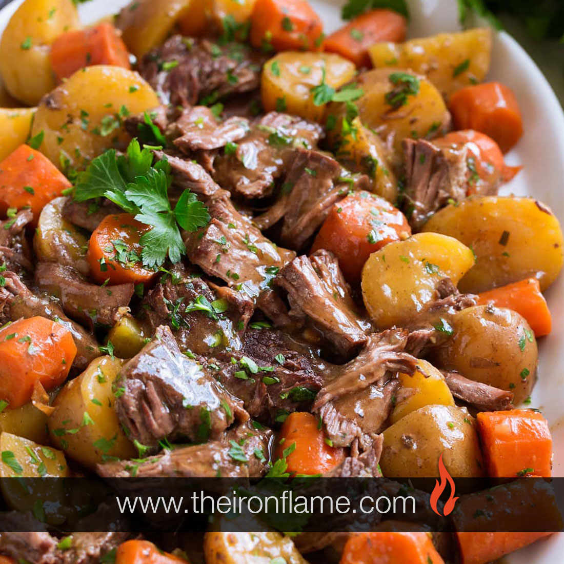 Dutch Oven Pot Roast and Vegetables